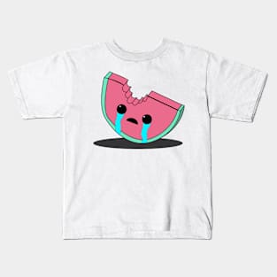 crying watermelon Kids T-Shirt